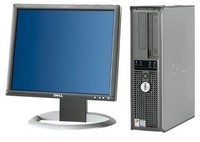 Dell Optiplex GX620 s monitorem