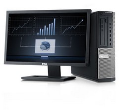 Dell Optiplex 980 s monitorem