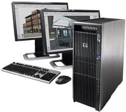 HP Workstation Z600 sestava