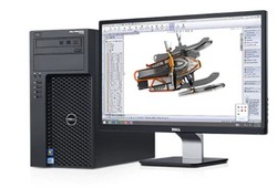 Dell Precision T1700 a monitorem