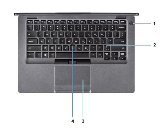 Dell Latitude 5400 klávesnice