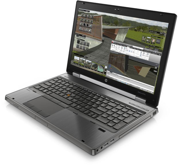 HP EliteBook 8570w z boku