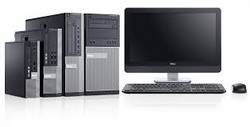 Dell Optiplex 9010 s monitorem