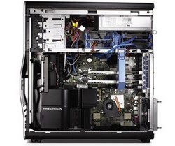 Dell Precision T7500 otevřený