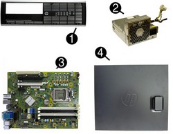 HP 6200 PRO komponenty