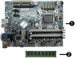 HP 6300 PRO komponenty