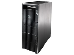 HP Workstation Z600 z boku