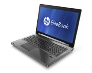 HP EliteBook 8760w z boku