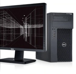 Dell Precision T1650 s monitorem