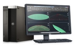 Dell Precision T3610 s monitorem