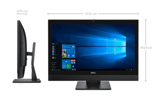 Dell Optiplex 7440 AIO rozměry