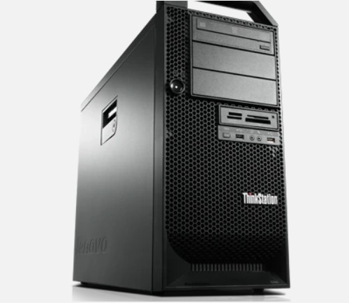 Lenovo ThinkStation D30 z boku