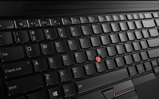 Lenovo ThinkPad P50 klávesnice