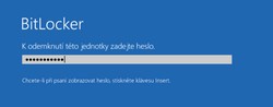 BitLocker start počítače