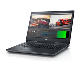 Dell Precision 7720 otevřený