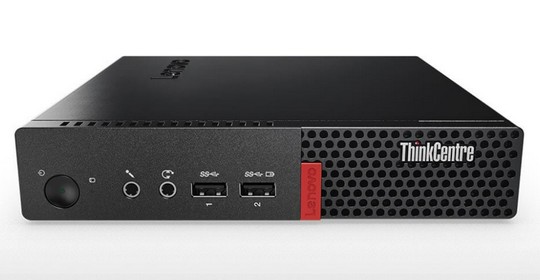 Lenovo ThinkCentre M710q Tiny položený