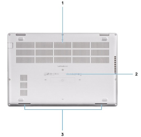 Dell Latitude 5410 zespodu