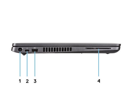 Dell Latitude 5500 levá