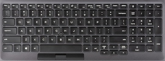 Dell Latitude 5501 klávesnice