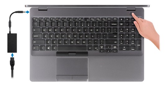 Dell Latitude 5501 napájení