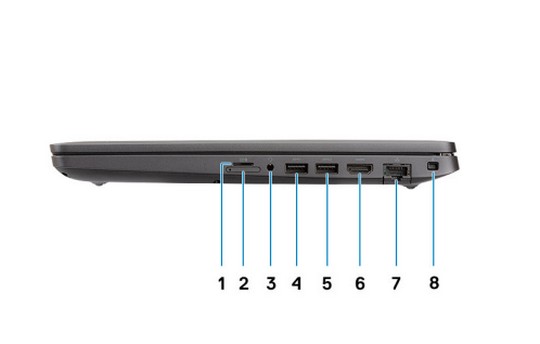 Dell Latitude 5501 pravá