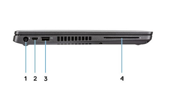 Dell Latitude 5400 levá