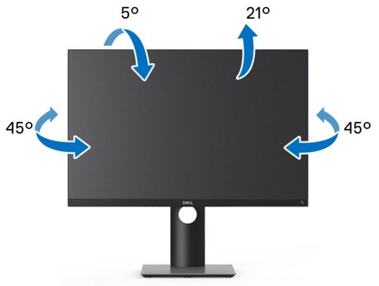 Dell P2421 otočný