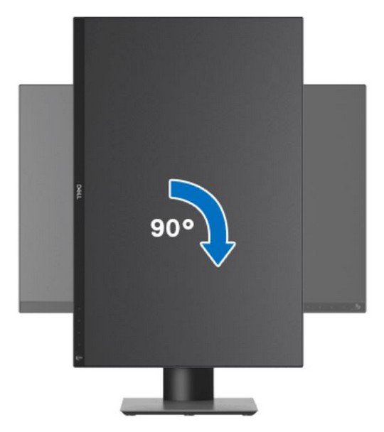 Dell P2421 Pivot