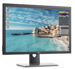 Dell UP3017 zapnutý