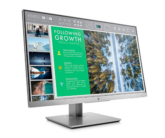 HP EliteDisplay E243 zapnutý