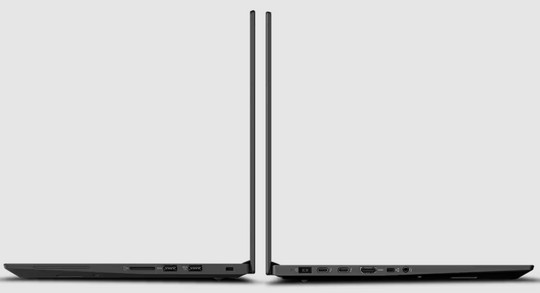 Lenovo ThinkPad P1 porty