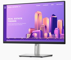Dell P2422H natočený