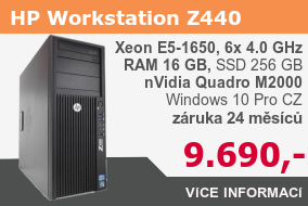HP Z440 Workstation; XEON/3,6 GHz