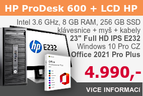 HP ProDesk 600 + EliteDisplay Kompletní PC sestava s Office 2021